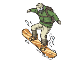snowboardak