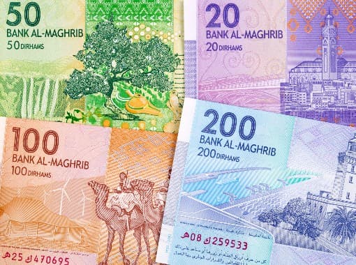 Oficiální měnou je marocký dirham.