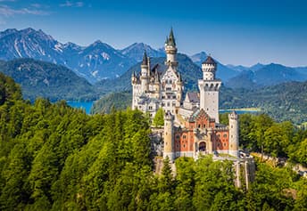 Neuschwanstein a Hohenschwangau