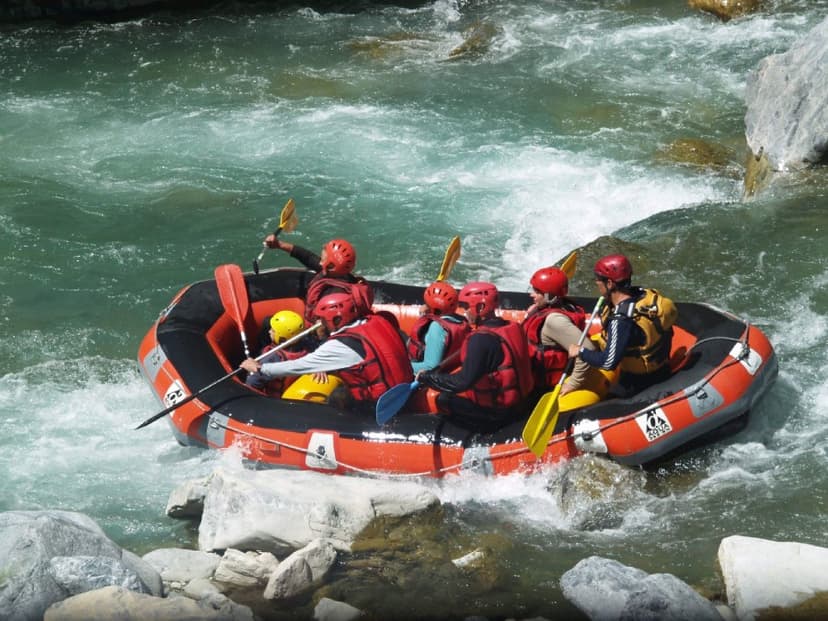 Jděte do toho naplno! Zkuste rafting