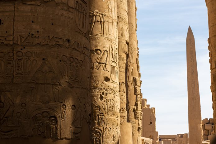 Luxor v Egyptě