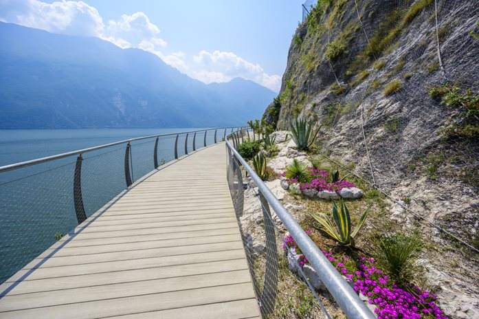 Cyklostezky kolem jezera Lago di Garda