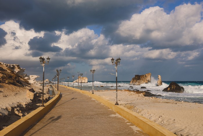 Oproti Hurghadě či Marsa Alam jsou teploty v Marsa Matruh nižší.